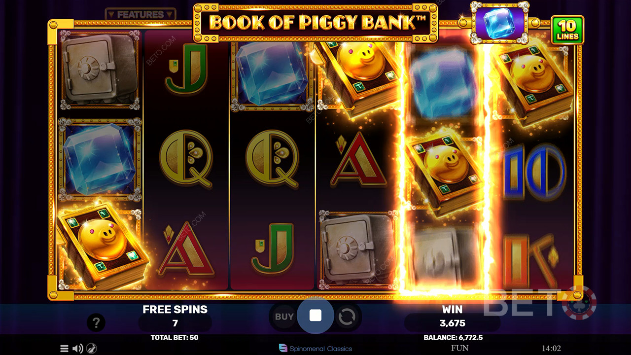 Đánh giá Book Of Piggy Bank của BETO Slots