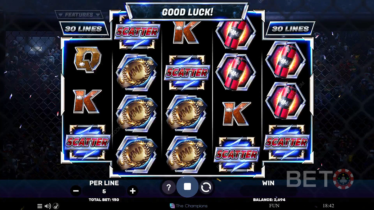 Đánh giá MMA Champions của BETO Slots