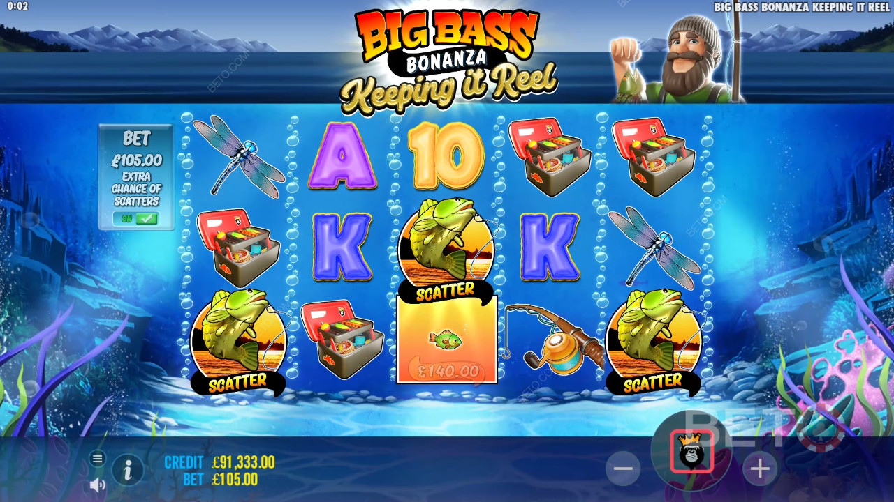 Đánh giá Big Bass - Keeping it Reel của BETO Slots