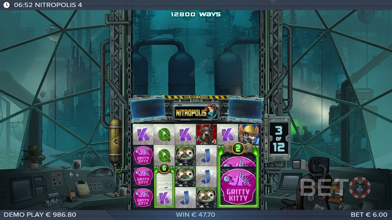 Cách chơi Nitropolis 4 của ELK Studios