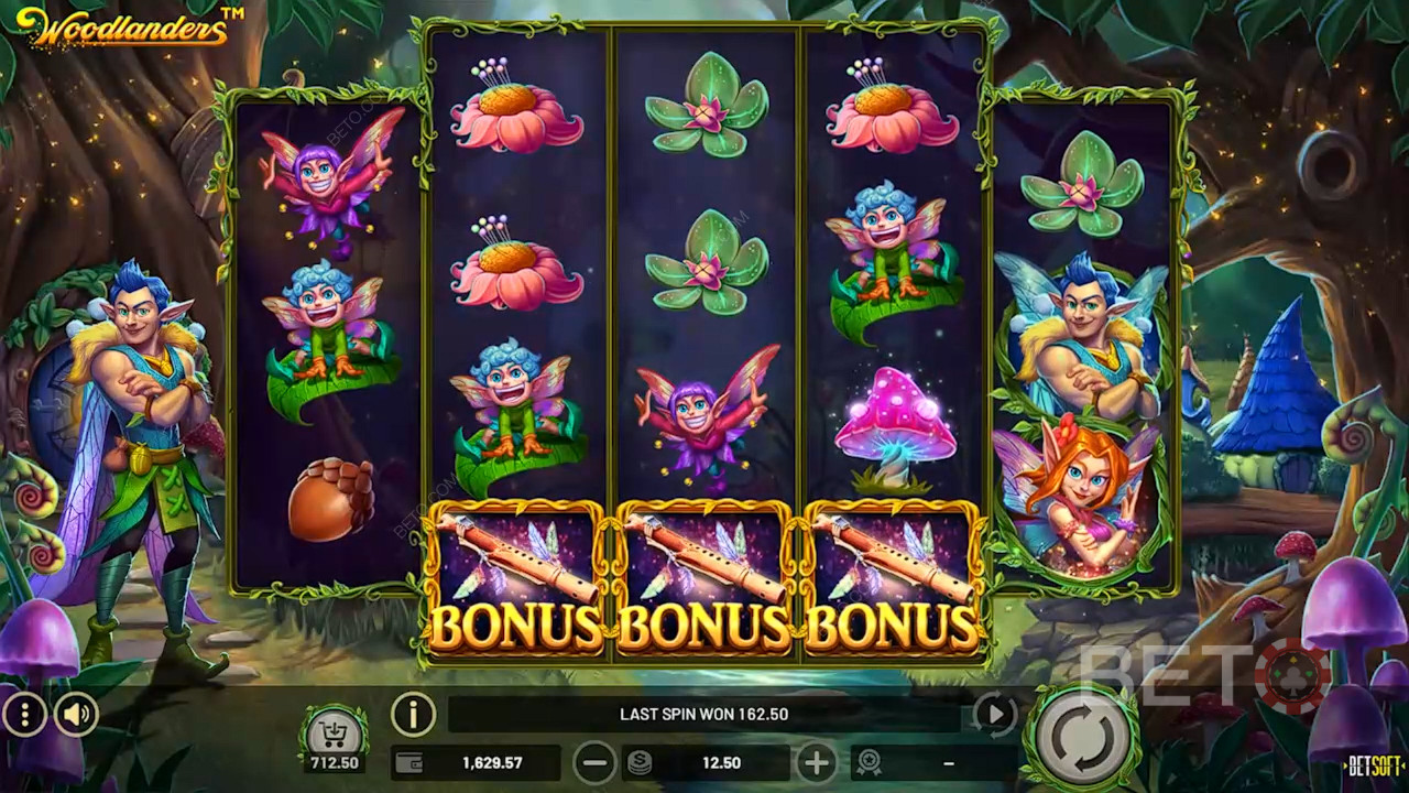 Đánh giá Woodlanders của BETO Slots