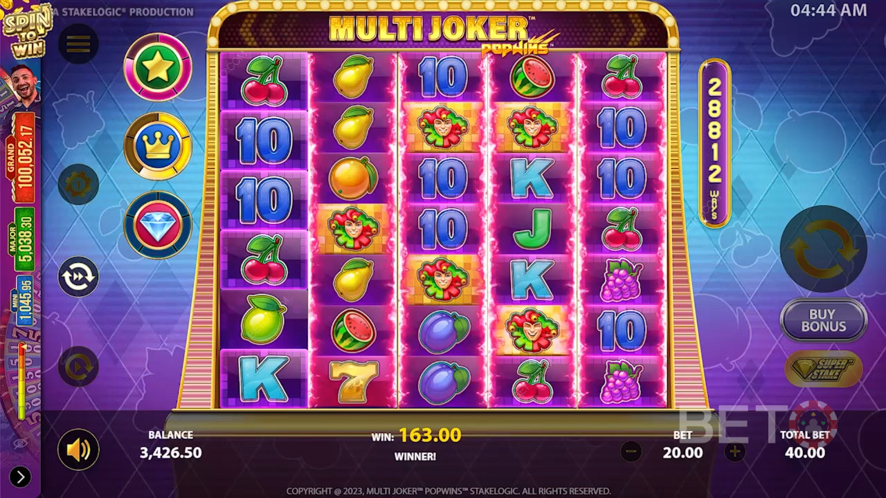 Đánh giá Multi Joker Popwins của BETO Slots
