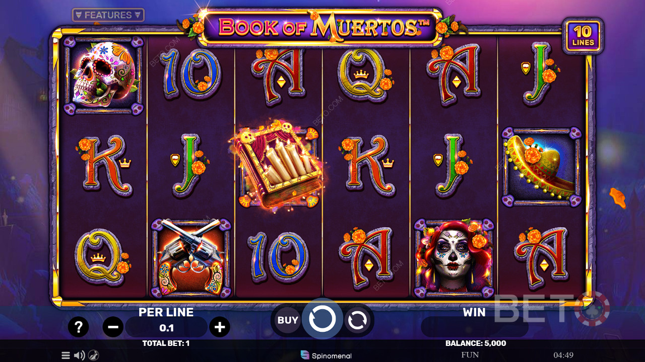 Đánh giá Book of Muertos của BETO Slots