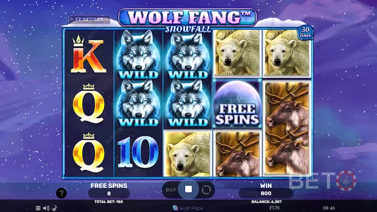 Wolf Fang Snowfall Chơi Miễn Phí