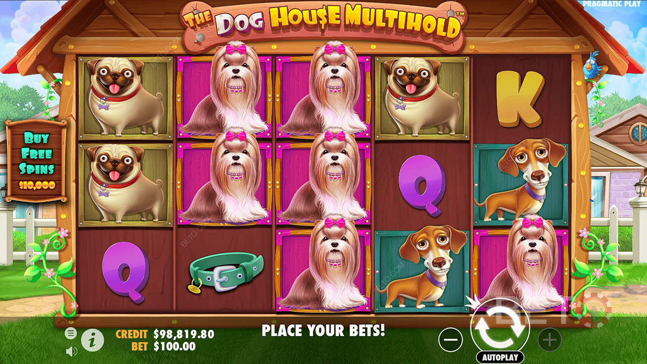 Phán quyết dành cho Máy đánh bạc video đa năng The Dog House