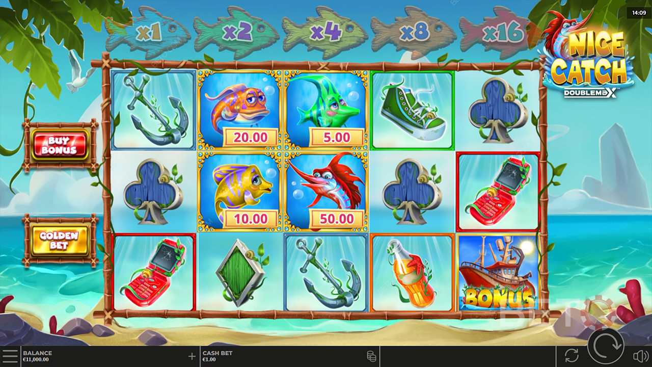 Đánh giá Nice Catch DoubleMax của BETO Slots