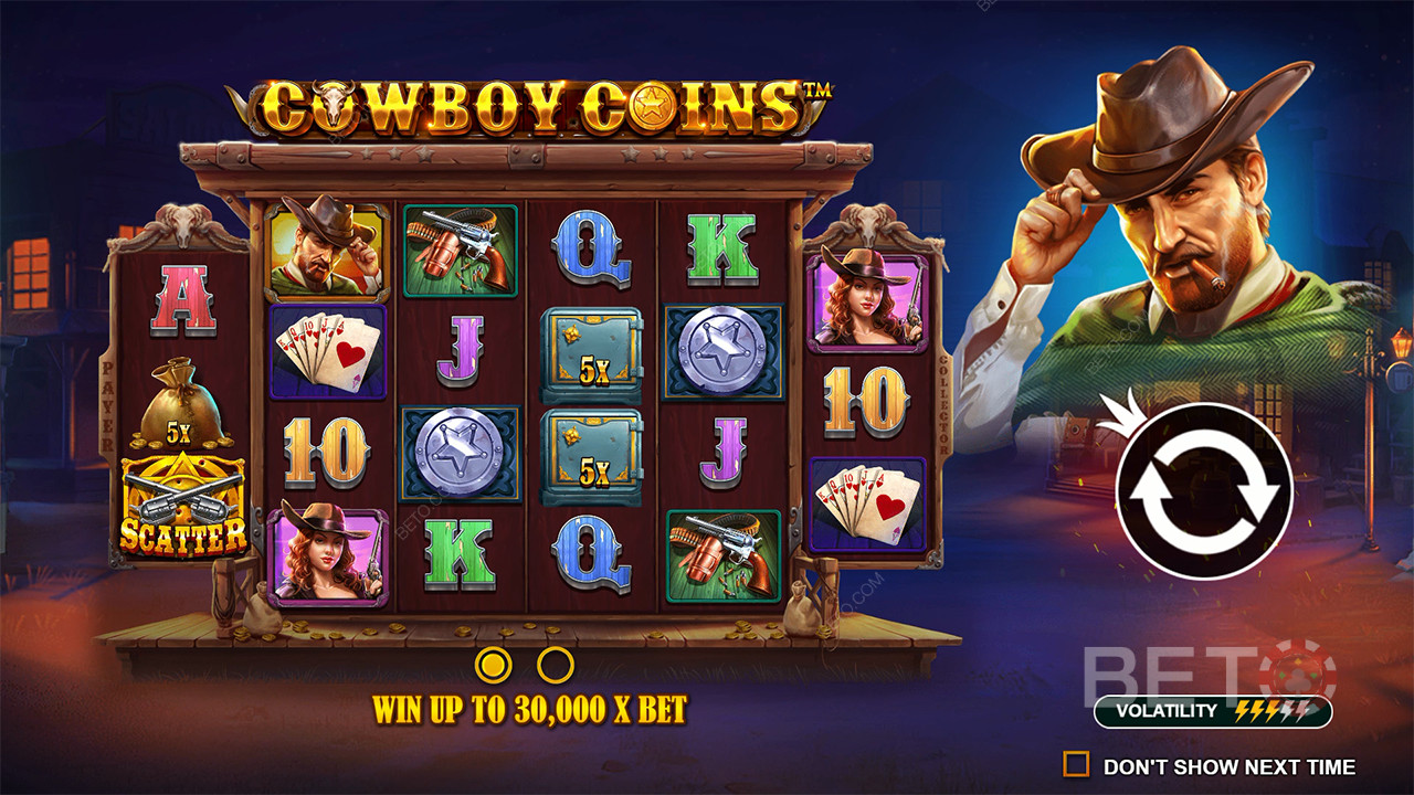 Phán quyết cho máy đánh bạc Cowboy Coins