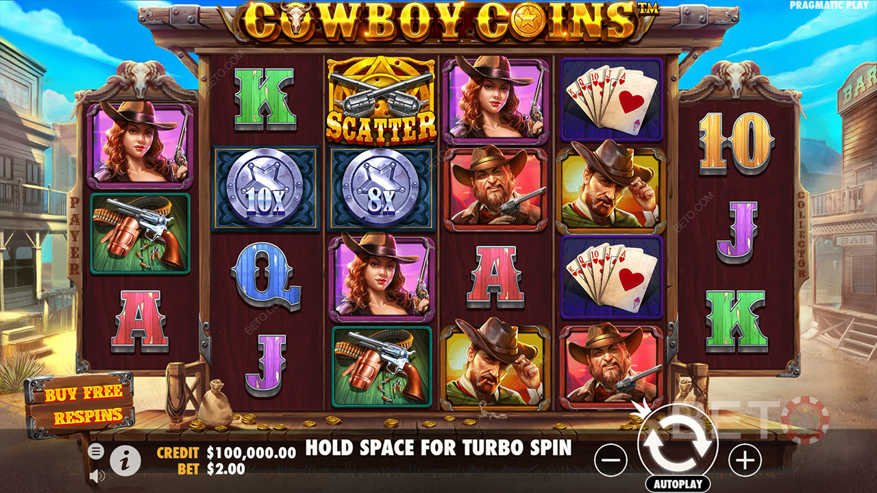 Đánh giá Cowboy Coins của BETO Slots