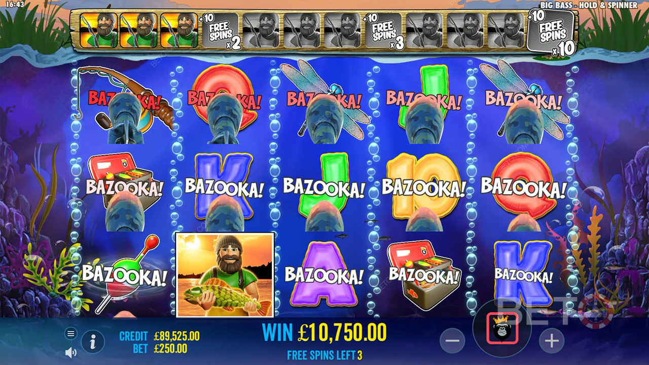 Đánh giá Big Bass Bonanza Hold và Spinner của BETO Slots