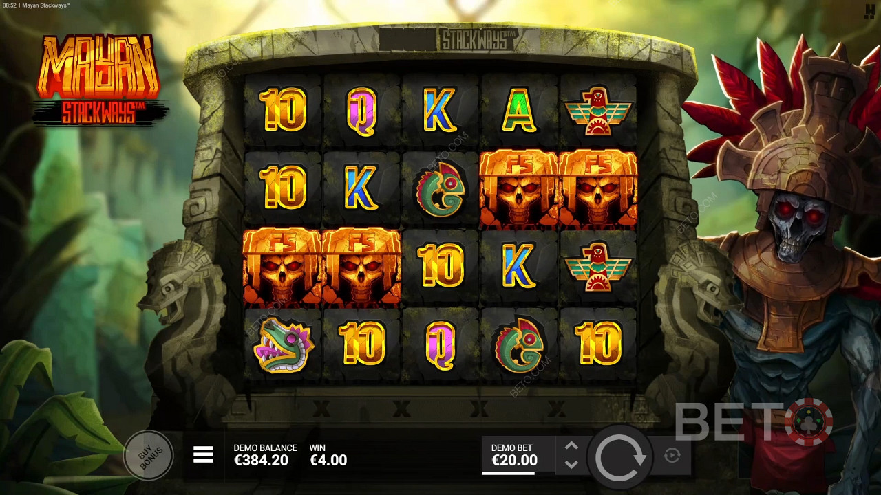 Đánh giá của người Maya Stackways bởi BETO Slots