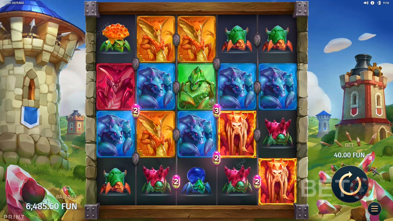 Đánh giá Cash Defense của BETO Slots