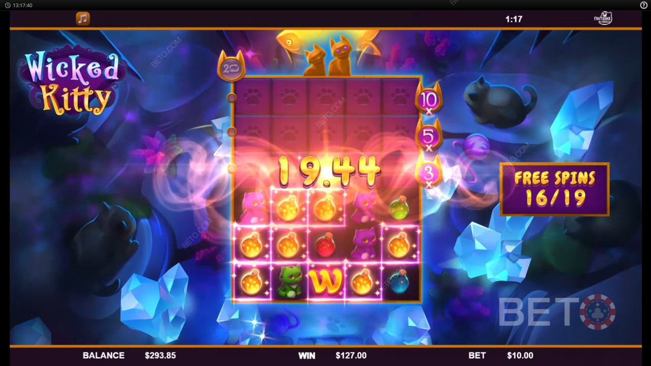 Đánh giá chú mèo độc ác của BETO Slots