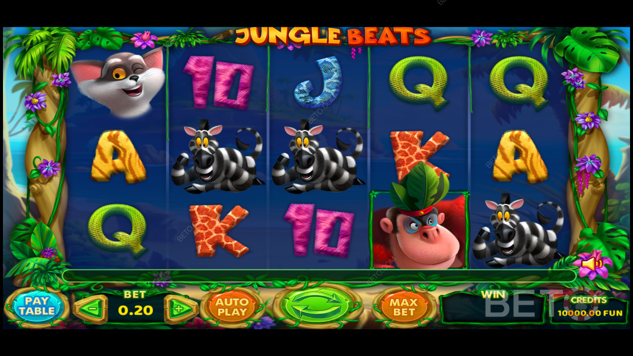 Đánh giá Jungle Beats của BETO Slots