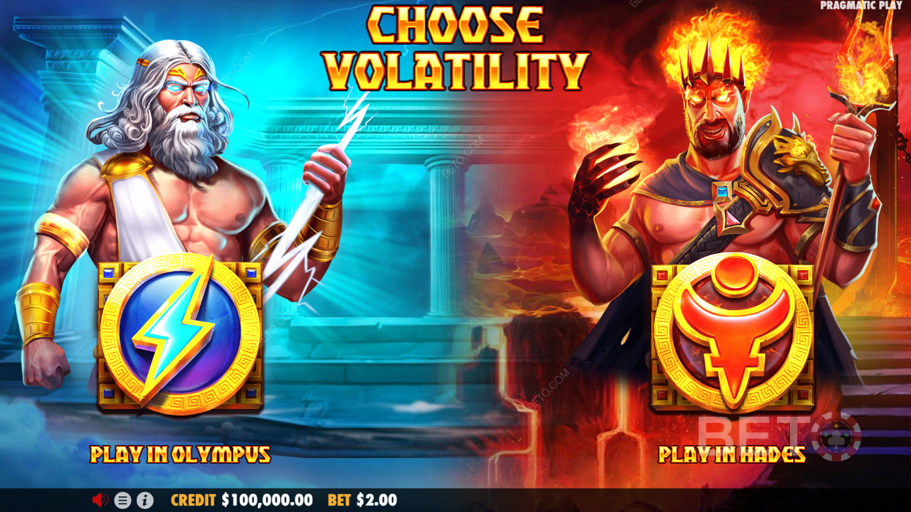 Zeus vs Hades - Đánh giá Gods of War của BETO Slots