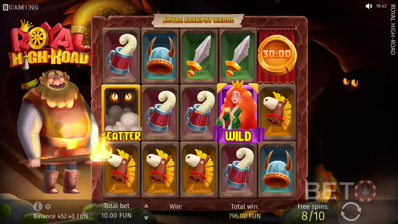 Đánh giá Royal High-Road của BETO Slots