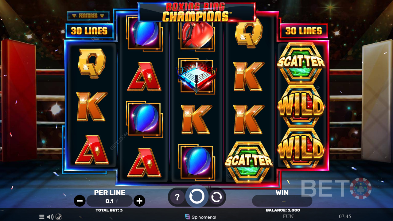 Đánh giá Boxing Ring Champions của BETO Slots