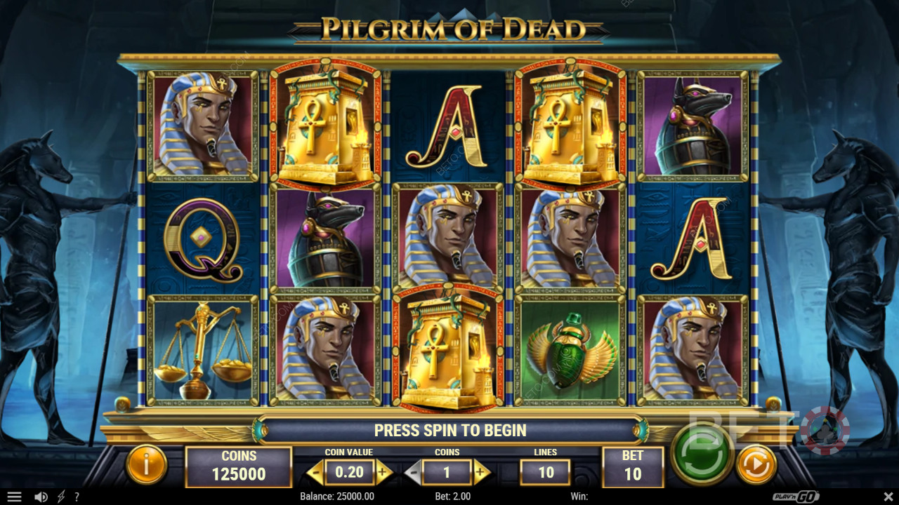Đánh giá Pilgrim of Dead của BETO Slots