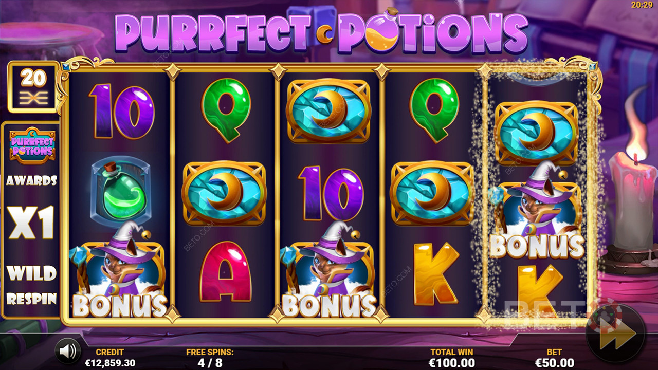 Đánh giá thuốc Purrfect của BETO Slots