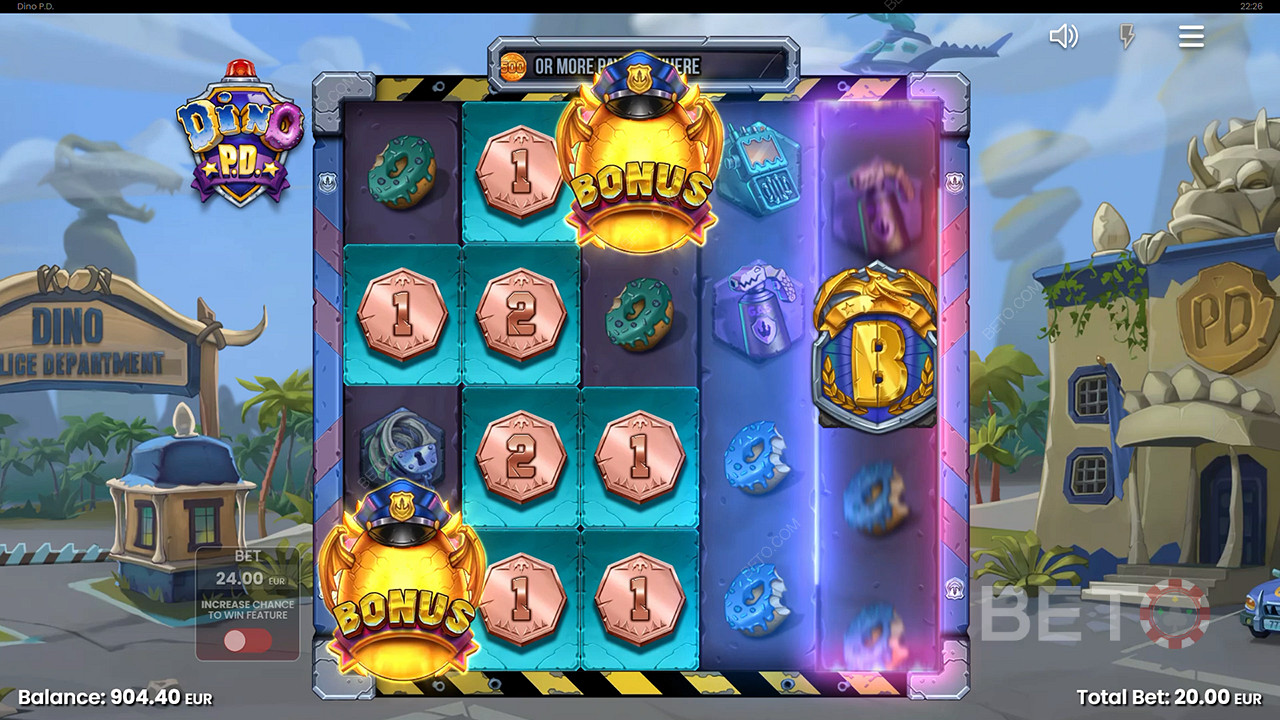 Đánh giá Dino PD của BETO Slots