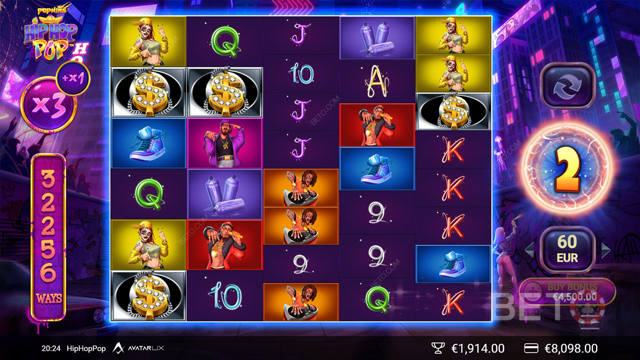 Đánh giá HipHopPop của BETO Slots