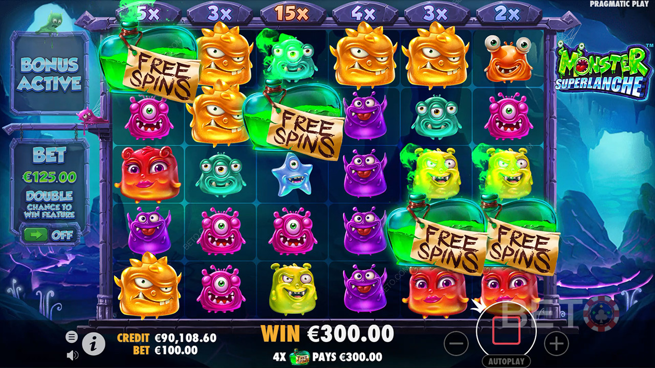 Cách chơi Monster Superlanche của Pragmatic Play