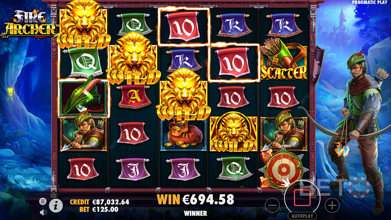 Đánh giá Fire Archer của BETO Slots