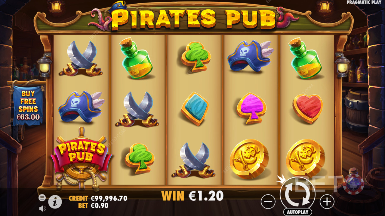 Pirates Pub: Máy đánh bạc đáng chơi không?