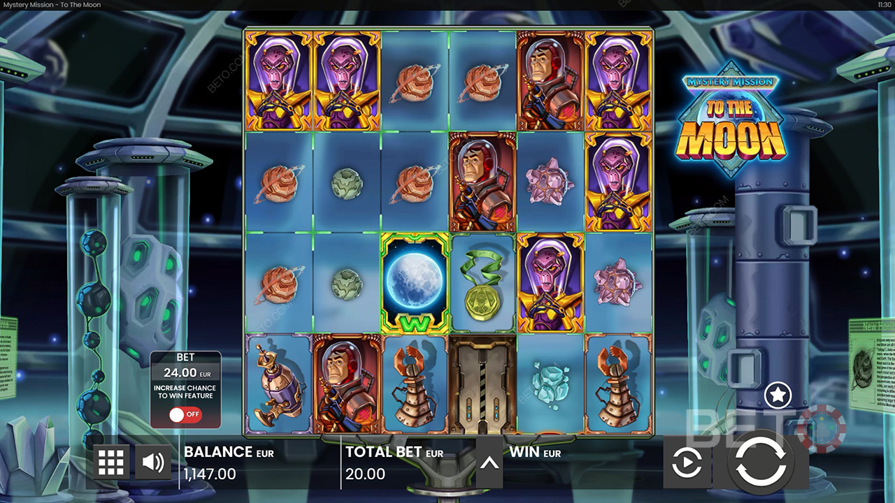 Đánh giá Mystery Mission to the Moon của BETO Slots