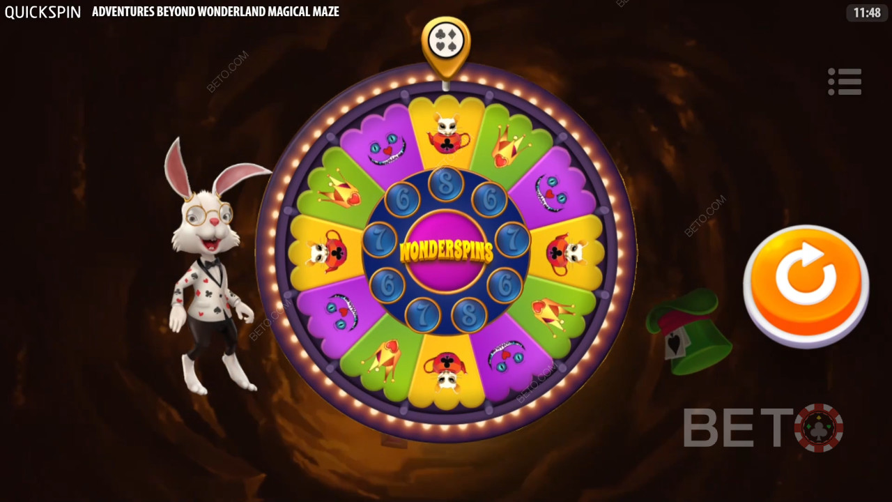 Đánh giá Adventures Beyond Wonderland Magical Maze của BETO Slots