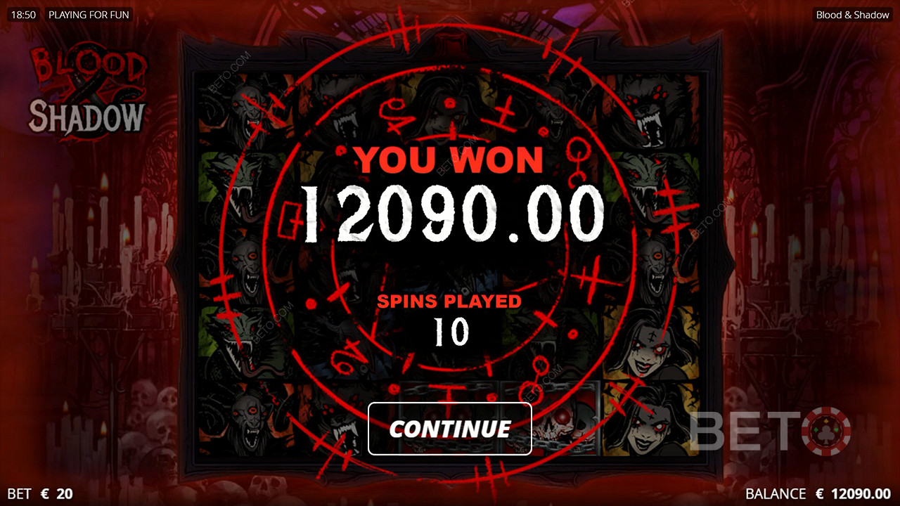 Slot video Blood and Shadow có đáng không?