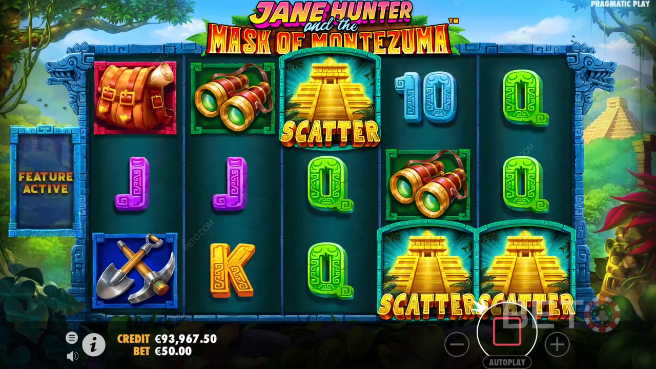 Đánh giá của Jane Hunter và Mặt nạ Montezuma của BETO Slots