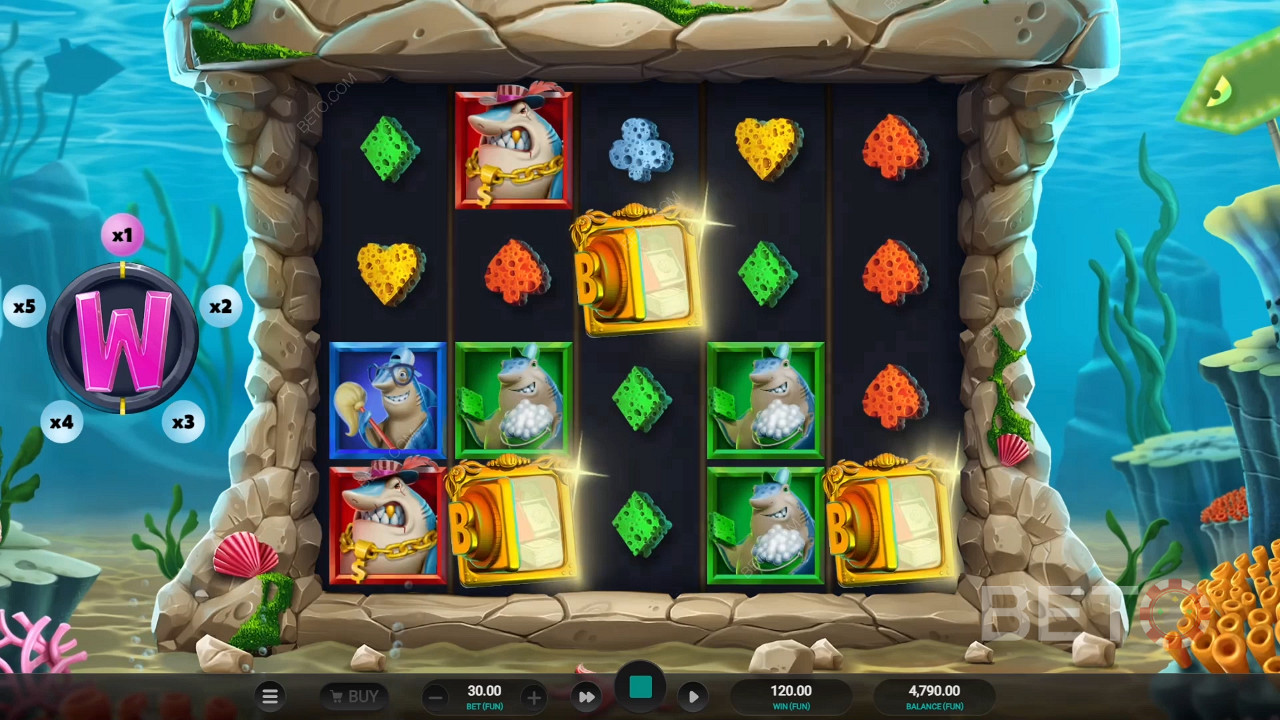 Đánh giá Shark Wash của BETO Slots