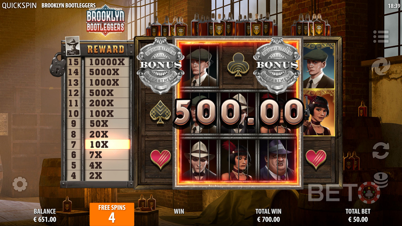 Đánh giá Brooklyn Bootleggers của BETO Slots