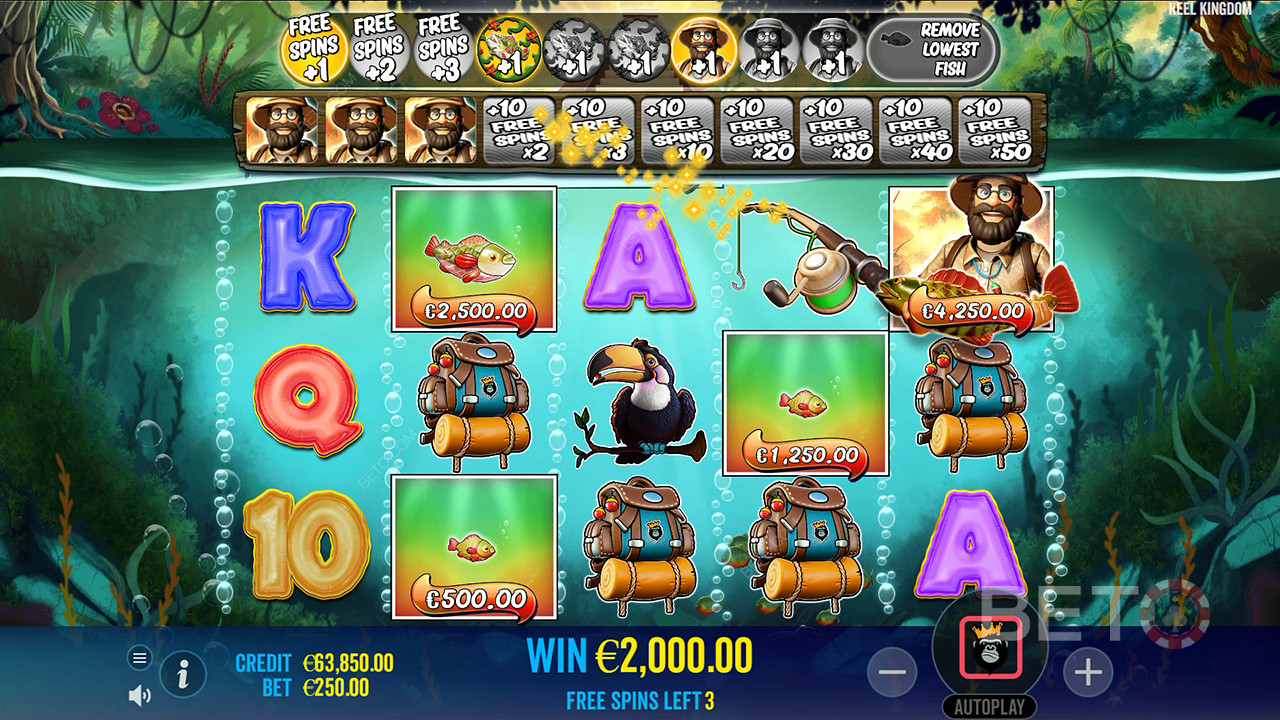 Đánh giá Big Bass Amazon Xtreme của BETO Slots