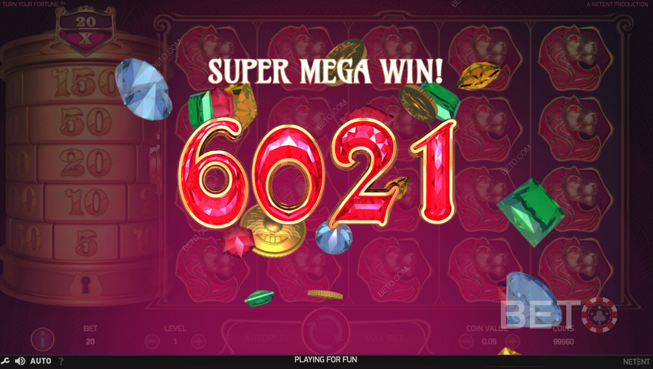 Giành chiến thắng Super Mega để Turn Your Fortune