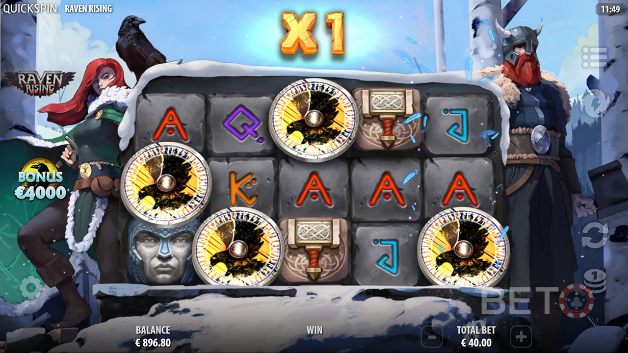 Đánh giá Raven Rising của BETO Slots