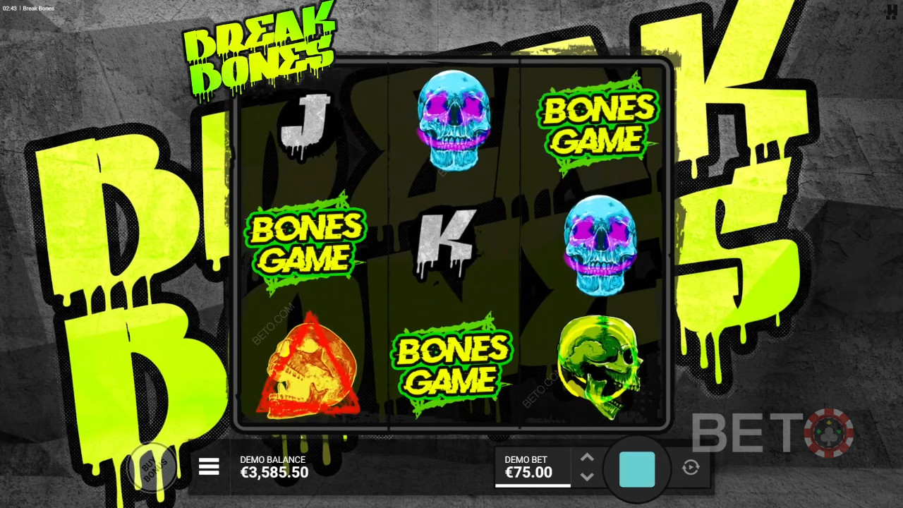 Đánh giá Break Bones của BETO Slots