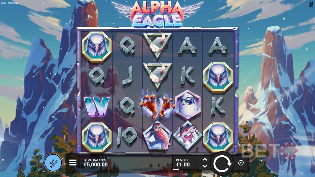 Đánh giá Alpha Eagle của BETO Slots