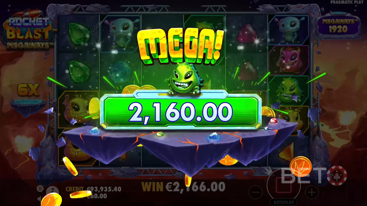 Máy đánh bạc Rocket Blast Megaways có đáng không?