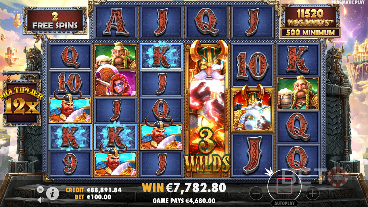 Thắng 15.000 lần tiền cược của bạn trong trò chơi đánh bạc trực tuyến Fury of Odin Megaways!