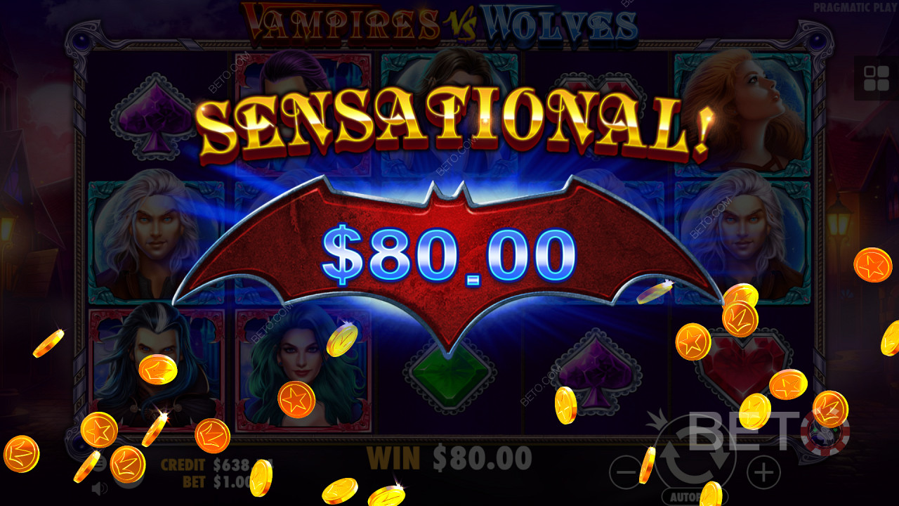 Giành được khoản thanh toán lớn trong Vampires vs Wolves