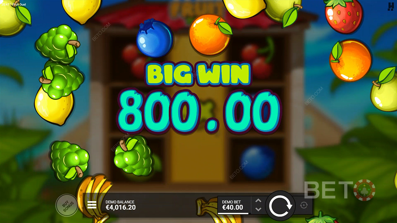 Đánh giá Fruit Duel của BETO Slots
