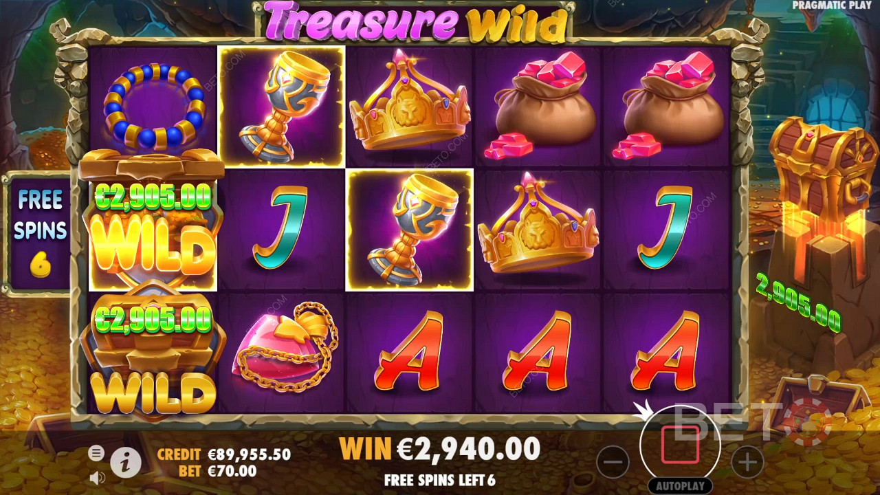 Đánh giá Treasure Wild của BETO Slots