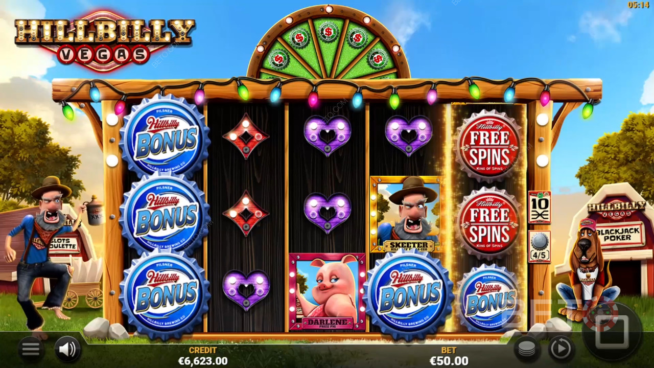 Đánh giá Hillbilly Vegas của BETO Slots