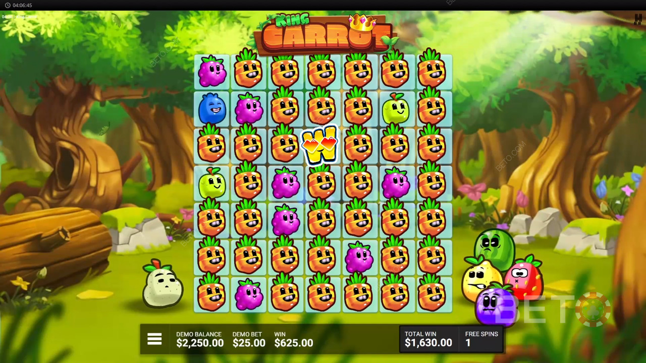 Đánh giá King Carrot của BETO Slots