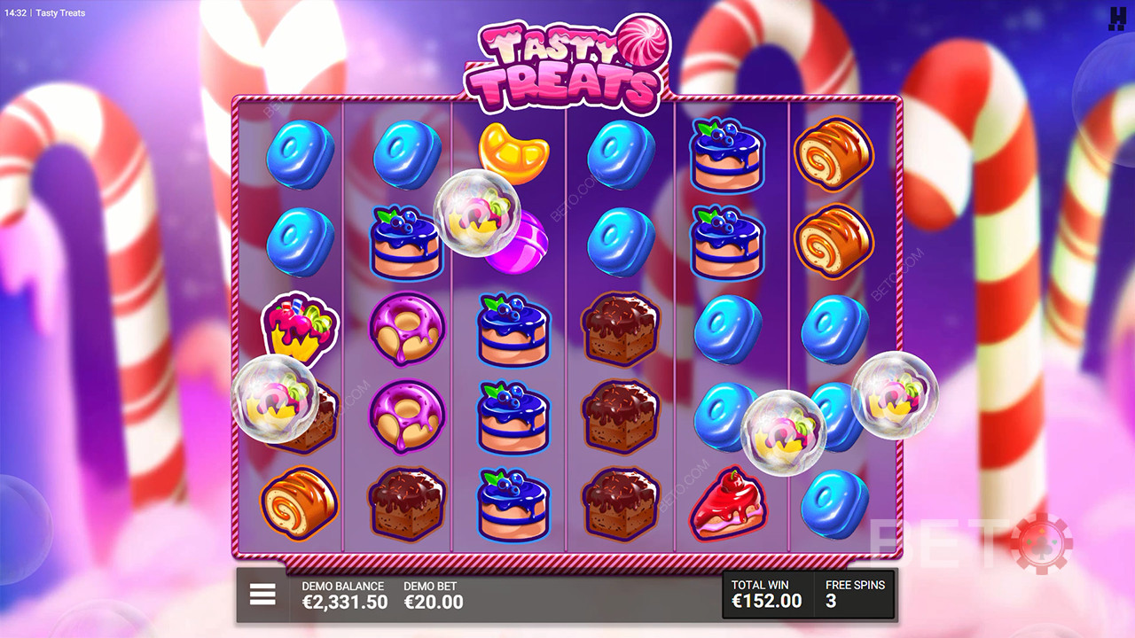 Đánh giá Tasty Treats của BETO Slots