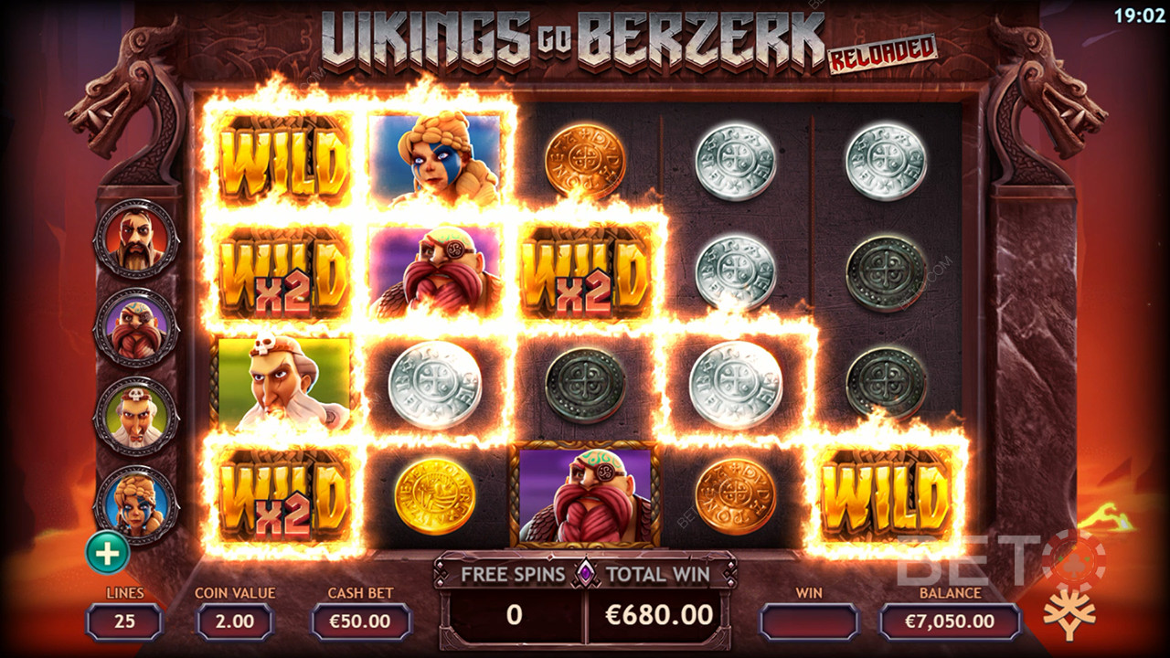Đánh giá Vikings Go Berzerk Reloaded của BETO Slots