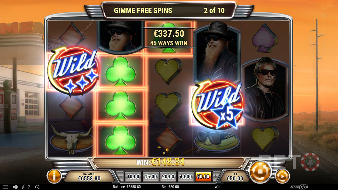 Đánh giá ZZ Top Roadside Riches của BETO Slots