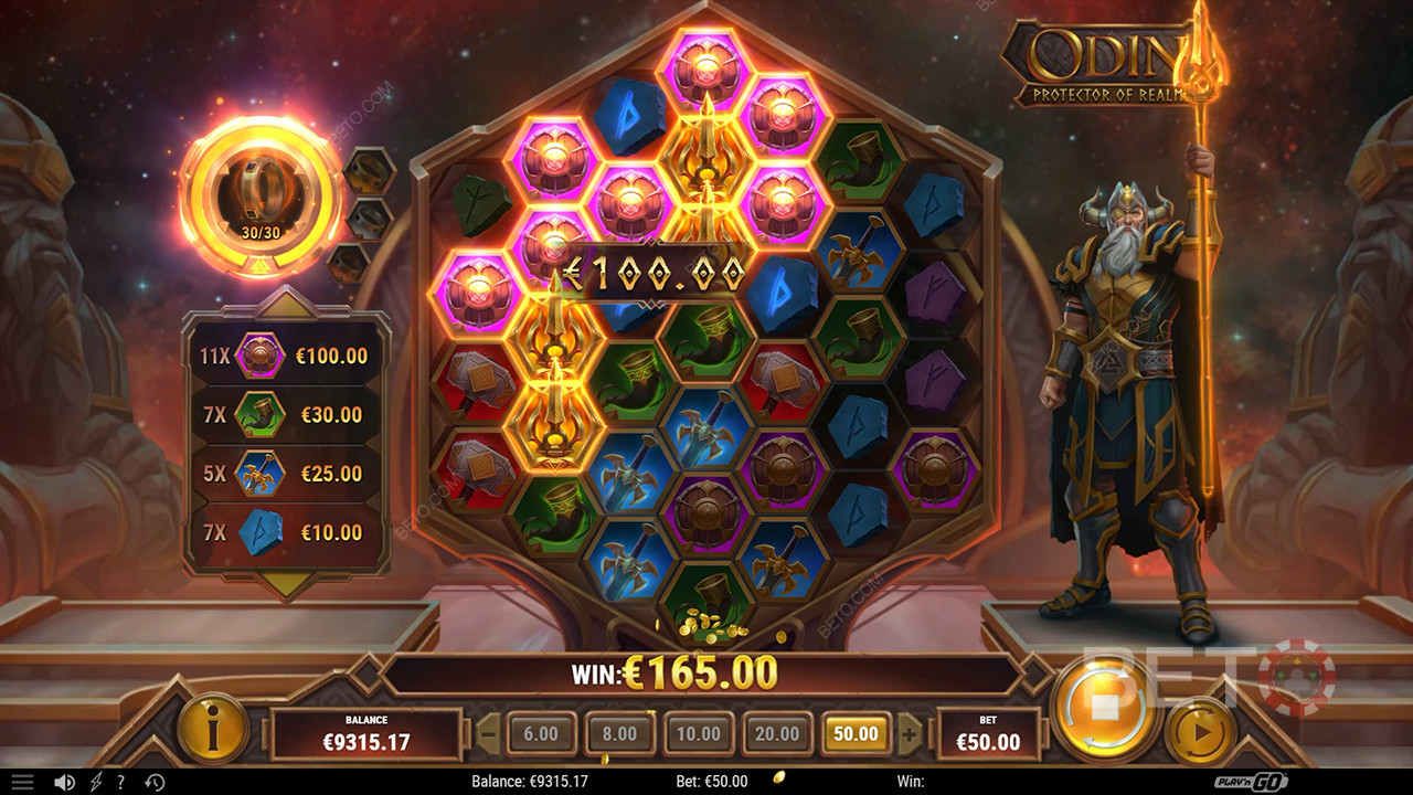 Đánh giá Odin Protector of Realms của BETO Slots
