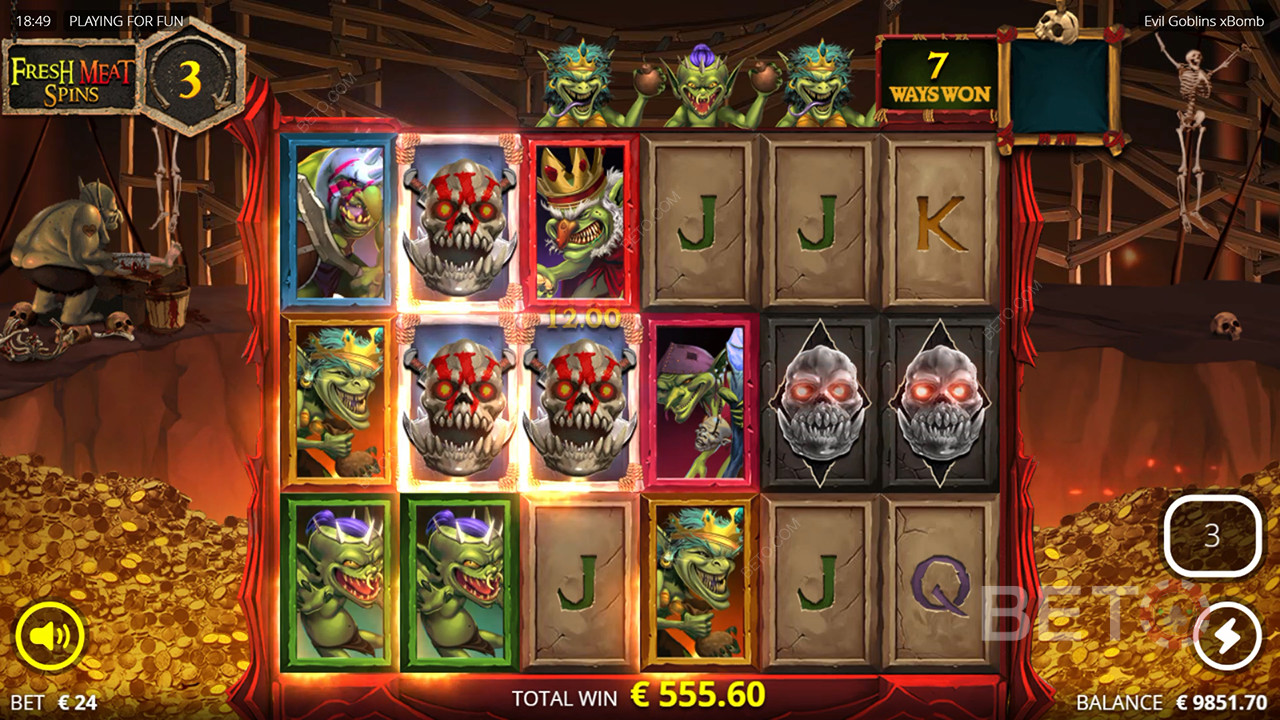 Đánh giá Evil Goblins của BETO Slots